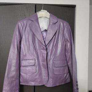 Pamela McCoy leather coats